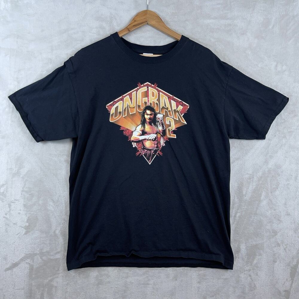 Ong Bak 2 T Shirt Men's XL Movie Promo 2008 Tony Jaa Anvil Pre-Shrunk Cinephile
